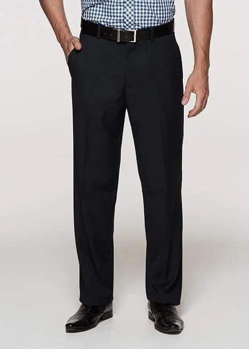 Aussie Pacific Flat Front Men's Trousers 1800 Metro Workwear.